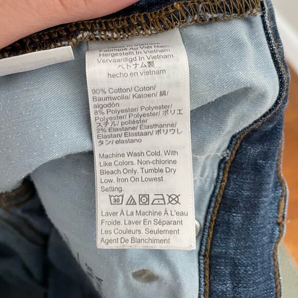 J Crew 9” Vintage Straight Jeans Button Fly - Picture 8 of 8